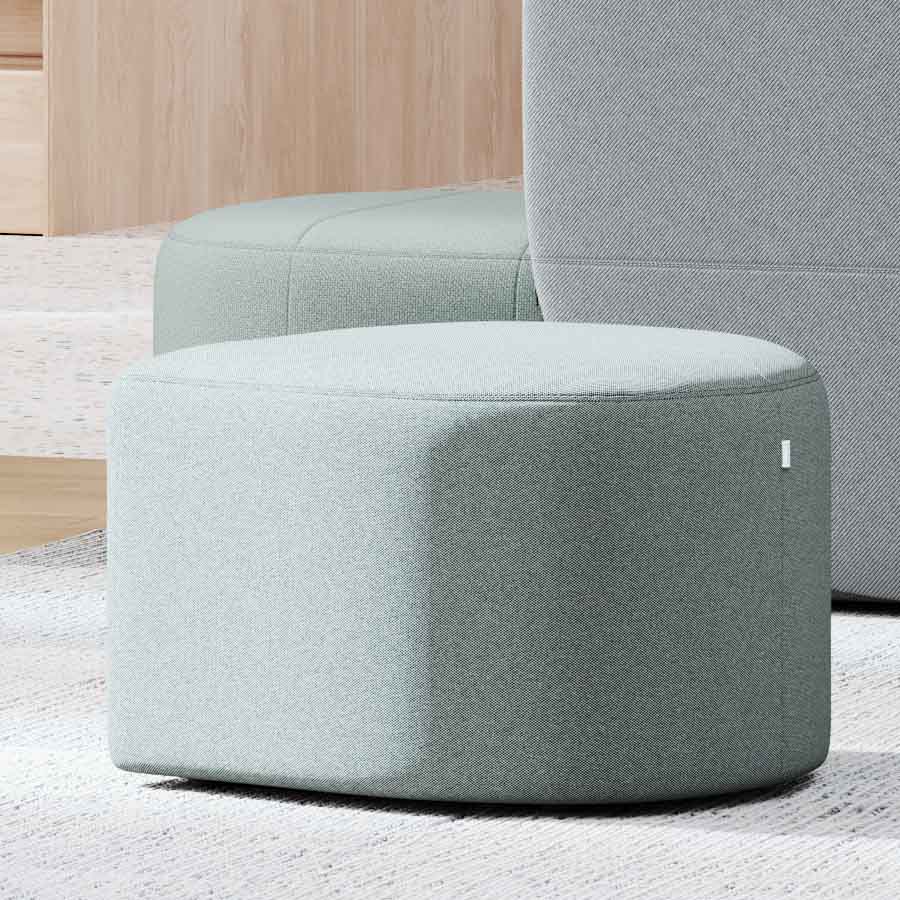 Profim Revo Pouf P60 Stoff Steelcut Trio 0916