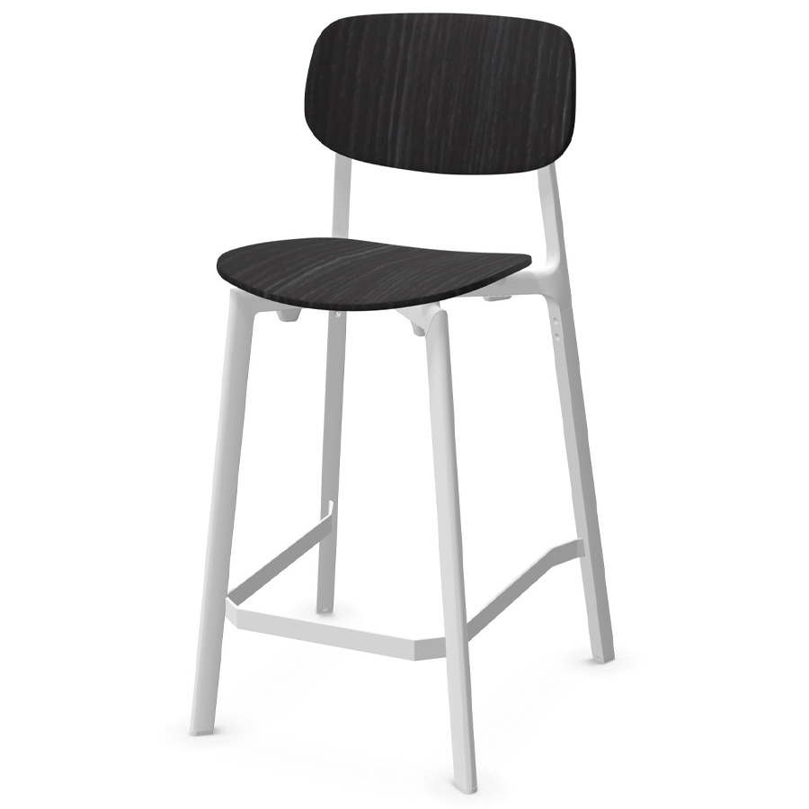 Kristalia COLANDER Hocker schwarze Eiche