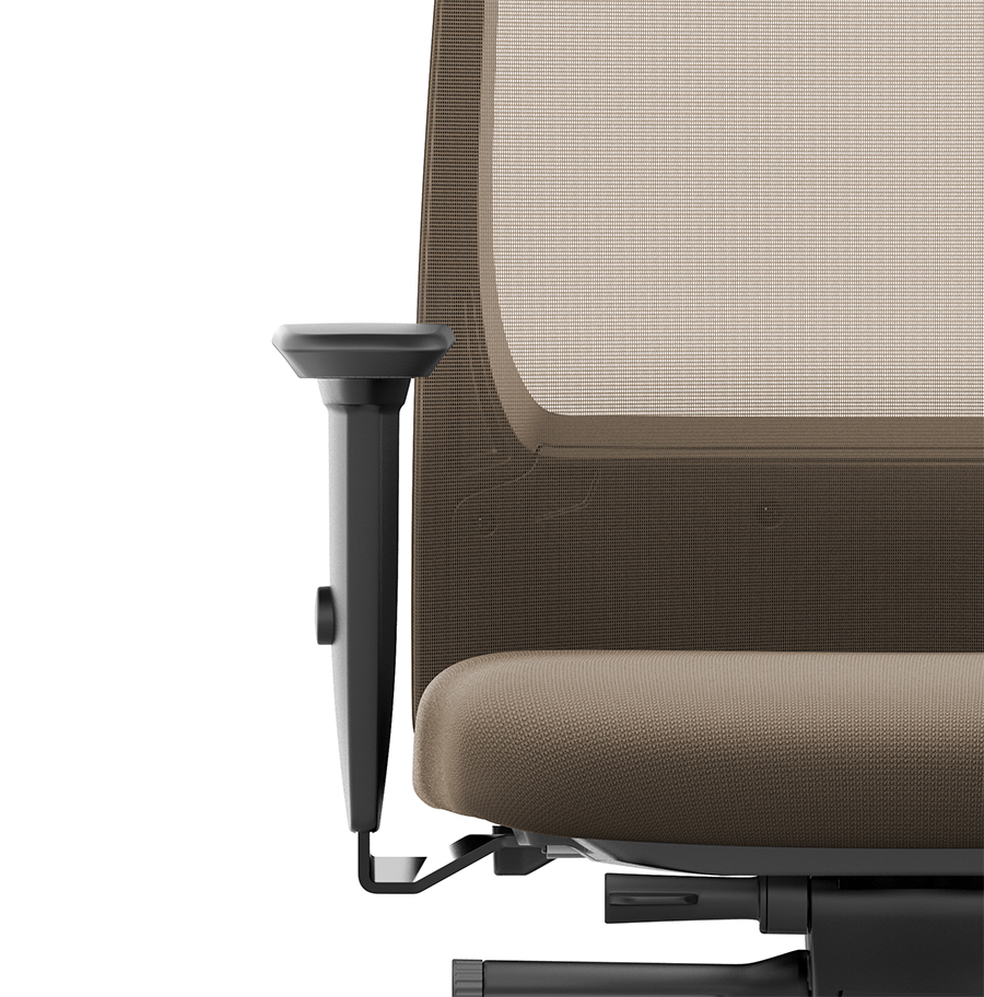 Interstuhl AIMis1 (1S03) Bürostuhl mit Netzrücken beige Detail 1