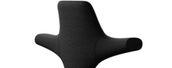 Stoff Cura schwarz - 60999