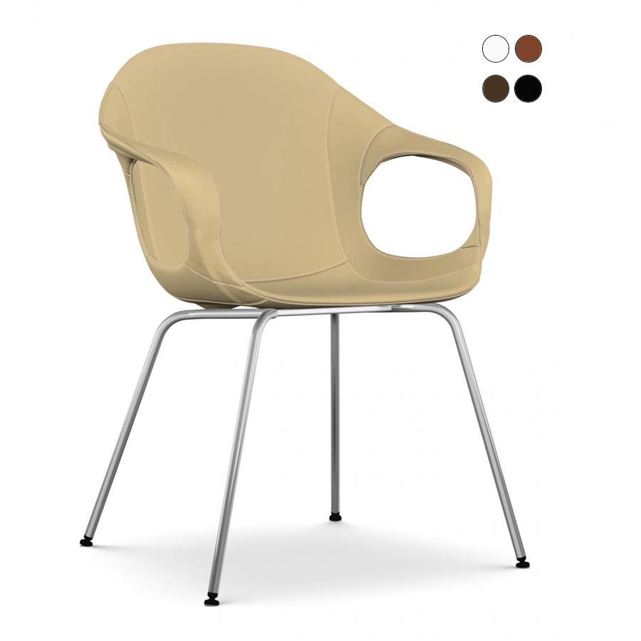 Kristalia Elephant Vierfuss Leder