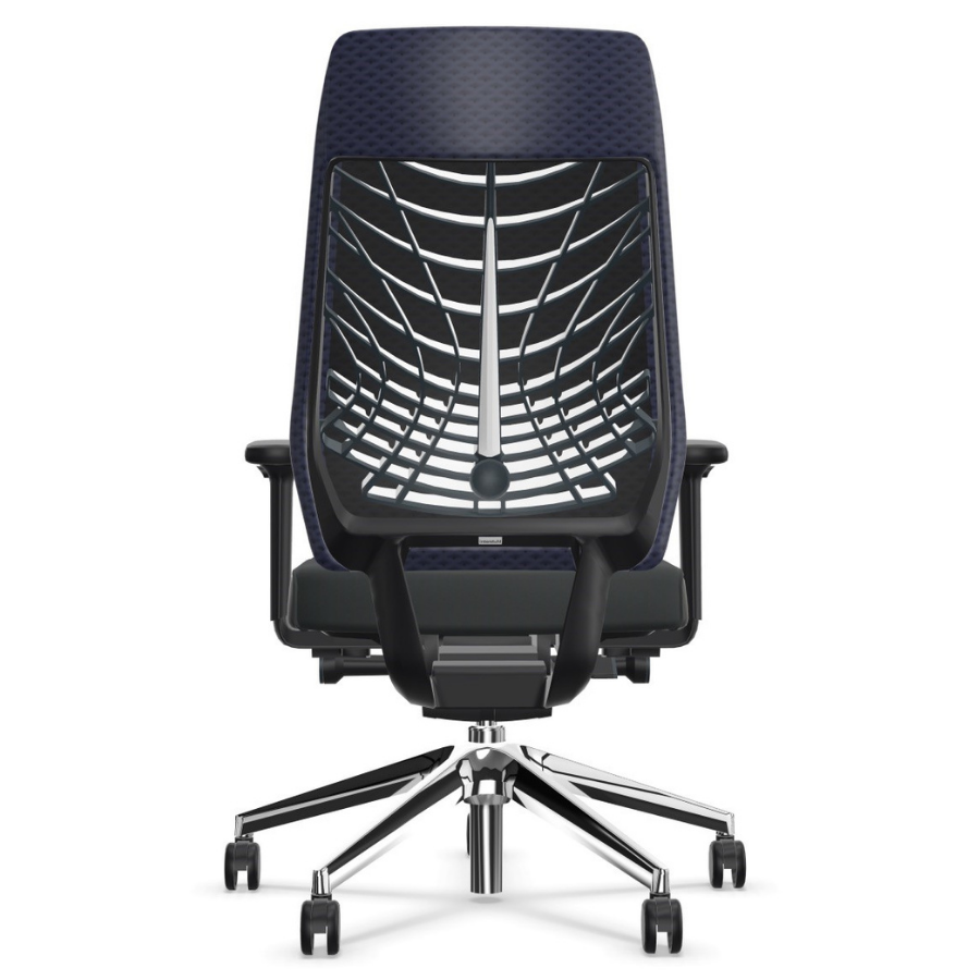 Interstuhl JOYCEis3 (JC31C) Netzfarbe kobaltblau Polsterfarbe saphirblau