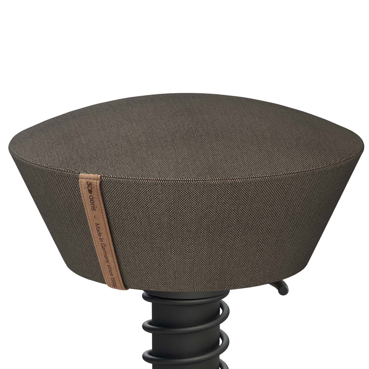 Aeris Swopper Jubiläum Musa Dark Grey Gestell mit Gleitern schwarz Front