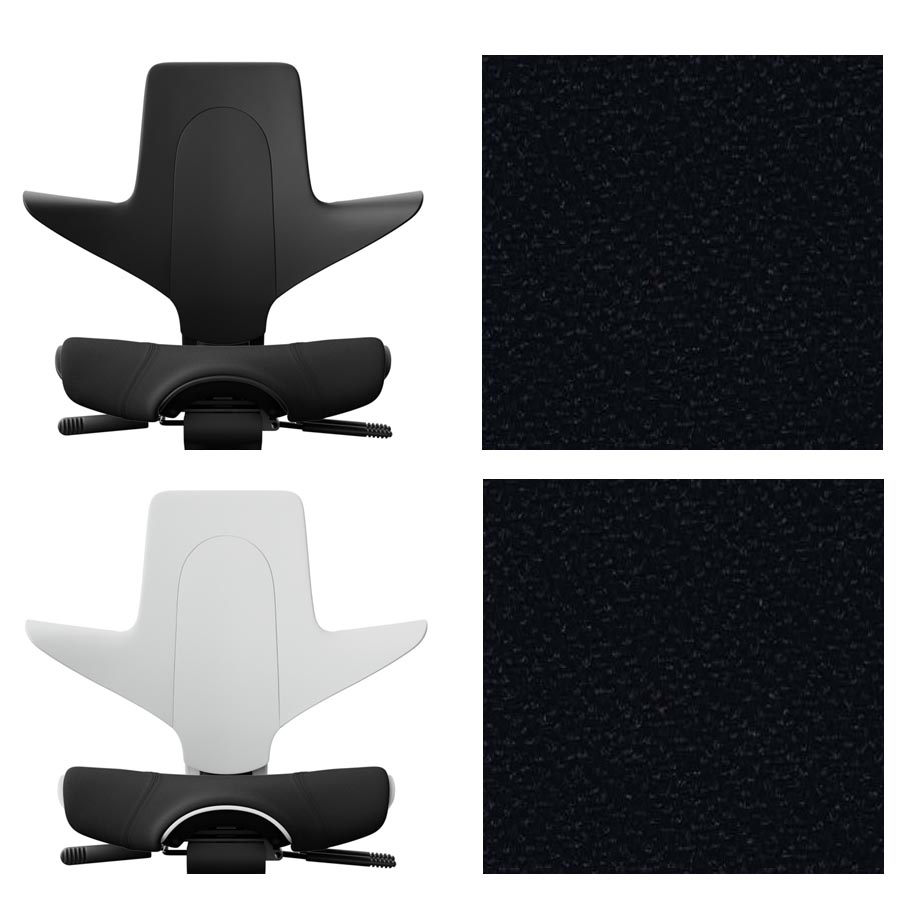 HAG Capisco Puls 8020 Schwarz / Schwarz (Xtreme) und Weiß / Schwarz (Xtreme)