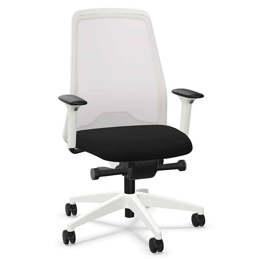 Interstuhl EVERYis1 (EV211) weiß graphitschwarz