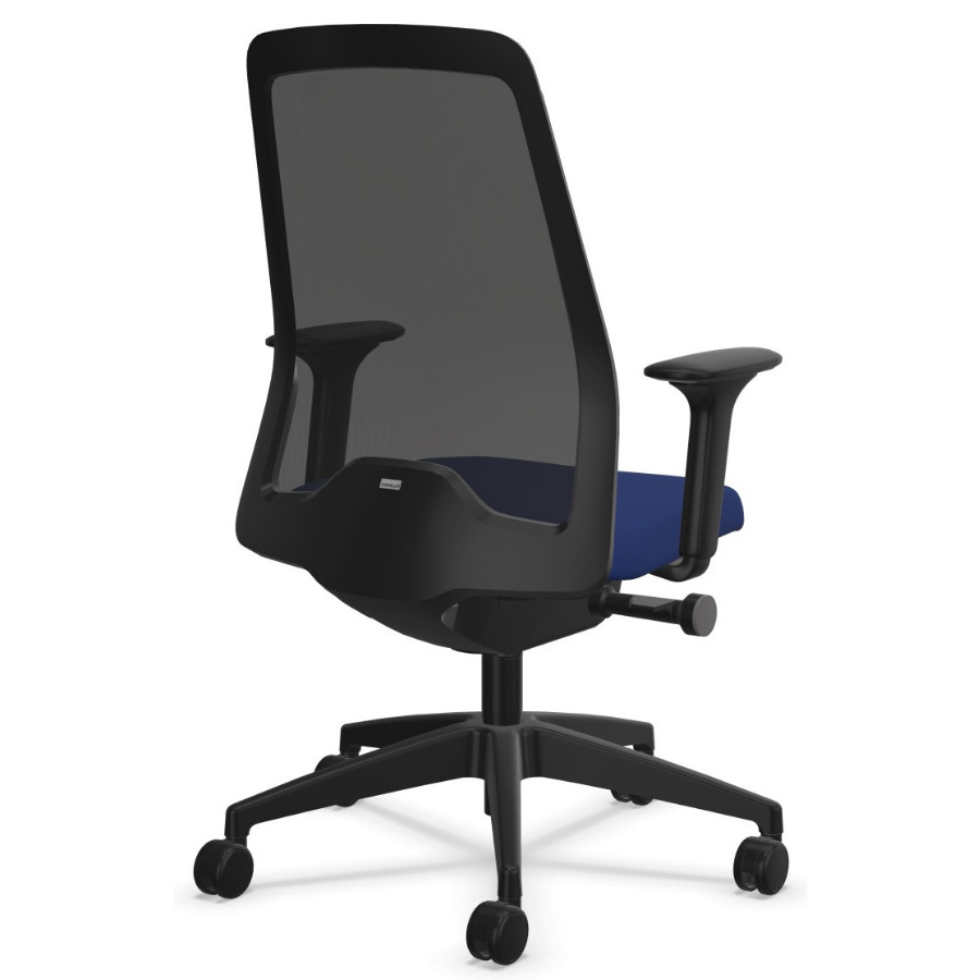Interstuhl EVERYis1 EV261 FLEXTECH Bürostuhl Netzrücken schwarz Sitz ultramarinblau
