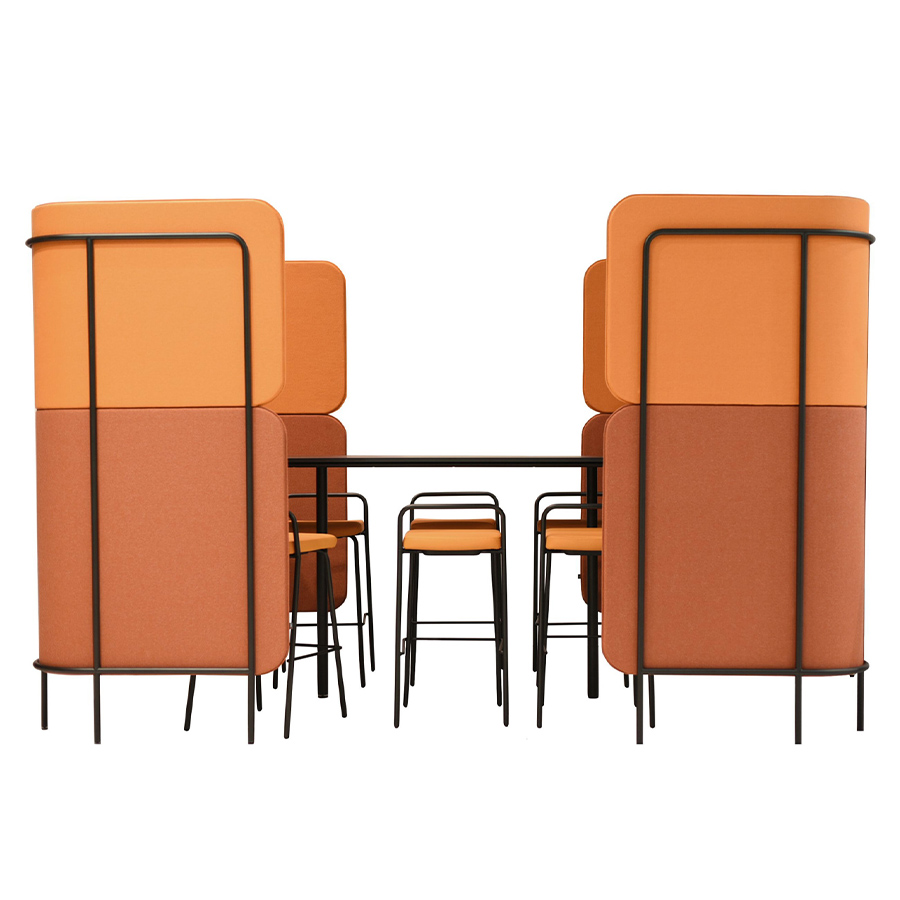 Bejot Brainstorm_Pod Akustikbox konfigurierbar in Synergy Mix Orange