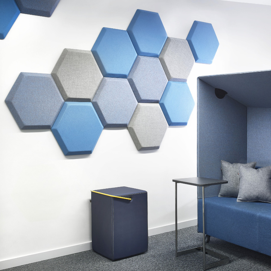 Bejot Silent Block SBW H Akustik Wandpaneel - Beispielbild