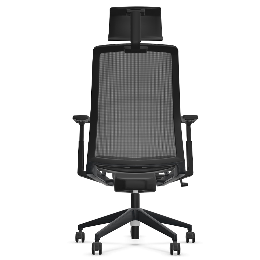 HAWORTH Very (Comfort 62) - Netzrücken mit Kopfstütze und Armlehnen