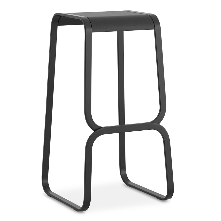 lapalma Barhocker Continuum schwarz 80 cm