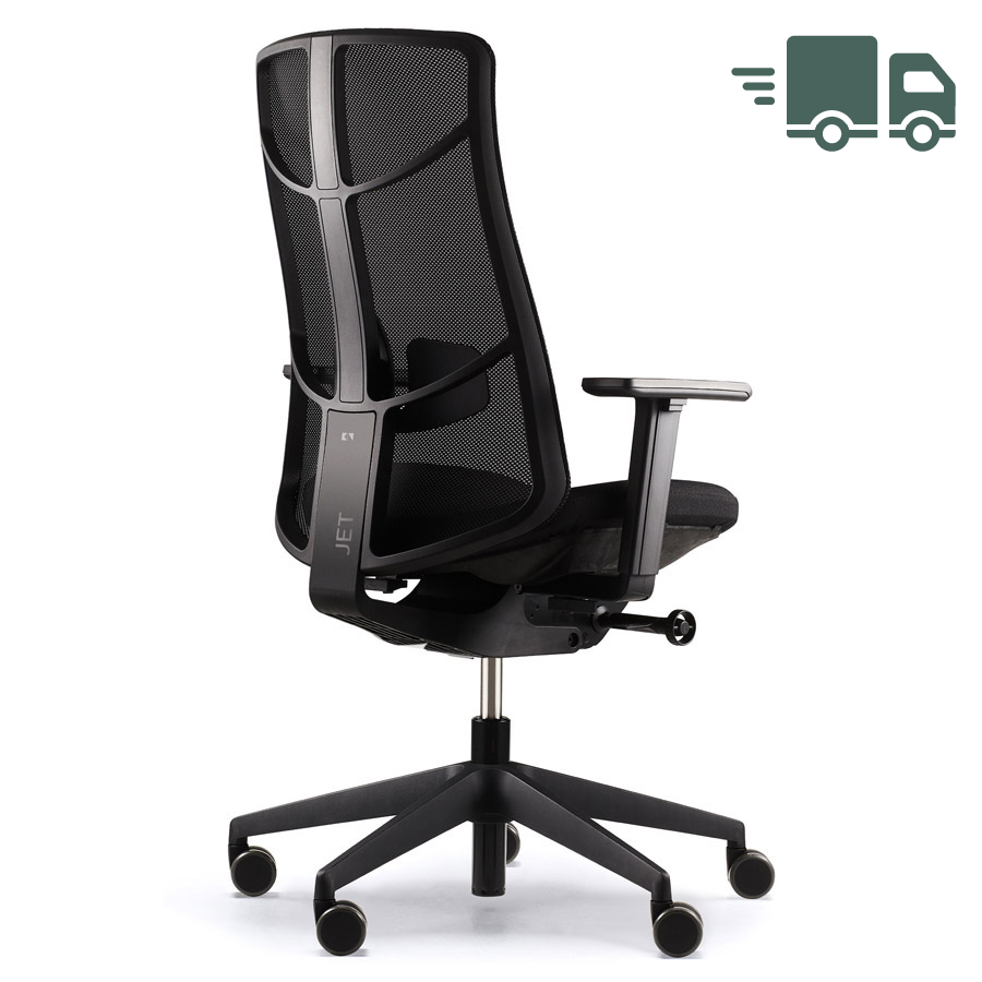 K+N JET.III SE Sonderedition Netzrücken schwarz