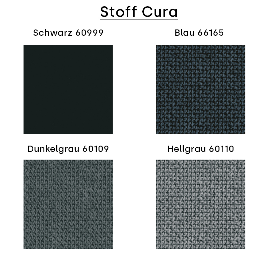Bezugsstoff Cura - Übersicht