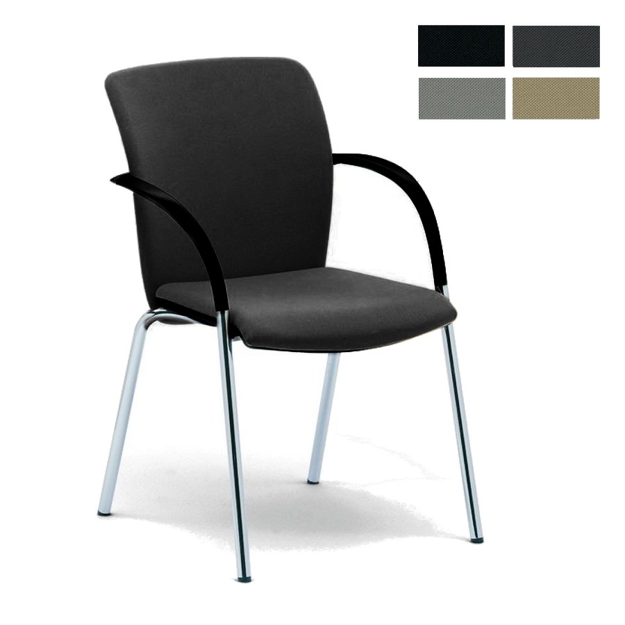 König+Neurath OKAY.II Konferenzstuhl Besucherstuhl Vierfuß mit Polsterrücken
