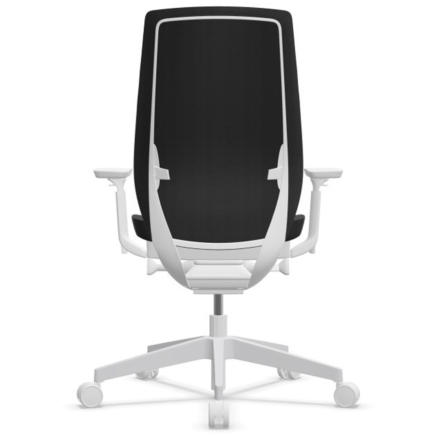 Profim AccisPro mit Netzrücken schwarz und Sitzbezug EVO schwarz EV11 und Lumbalstütze