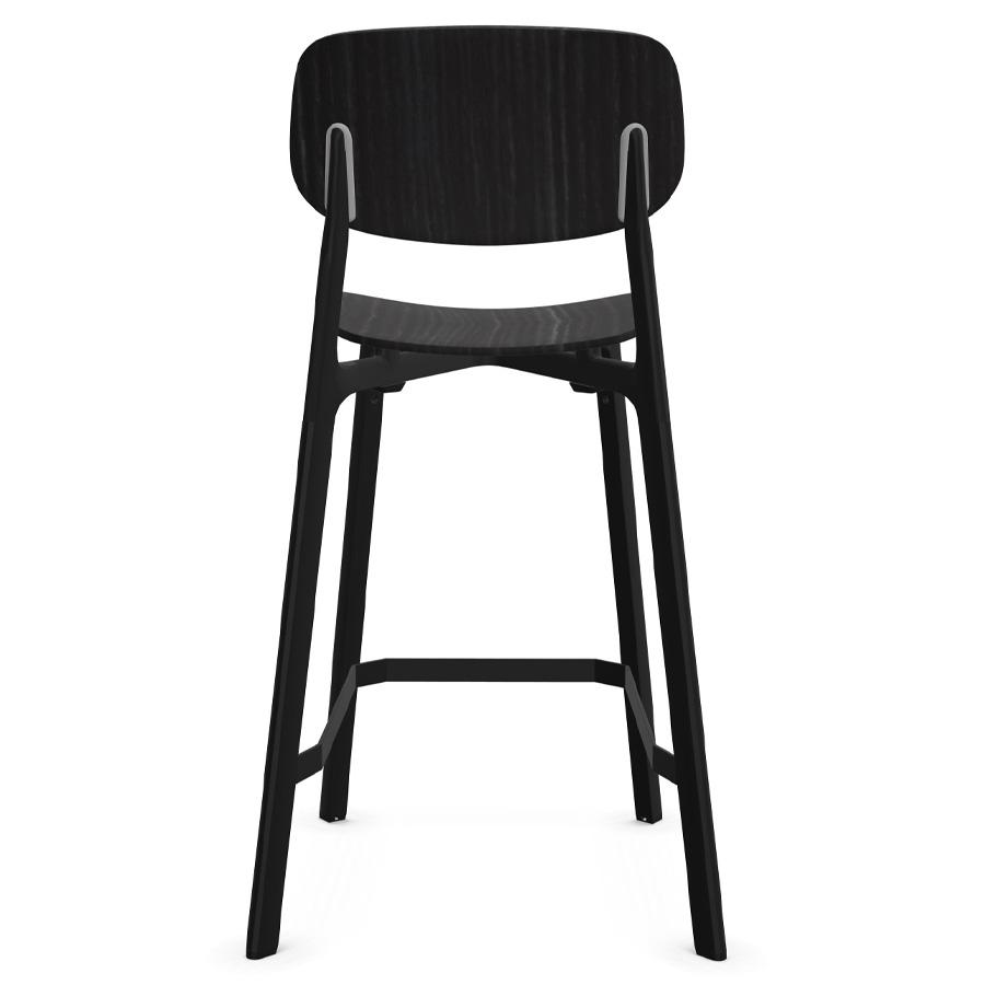 Kristalia COLANDER Barhocker schwarze Eiche