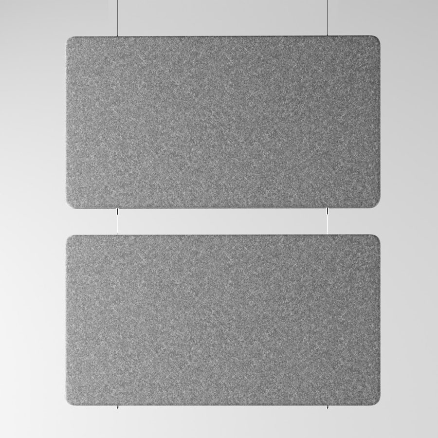 Bejot Selva hang Akustik Baffel | Deckenabsorber | Beispielbild 2 Paneele