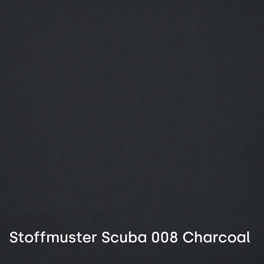 Stoffmuster Scuba 008 Charcoal