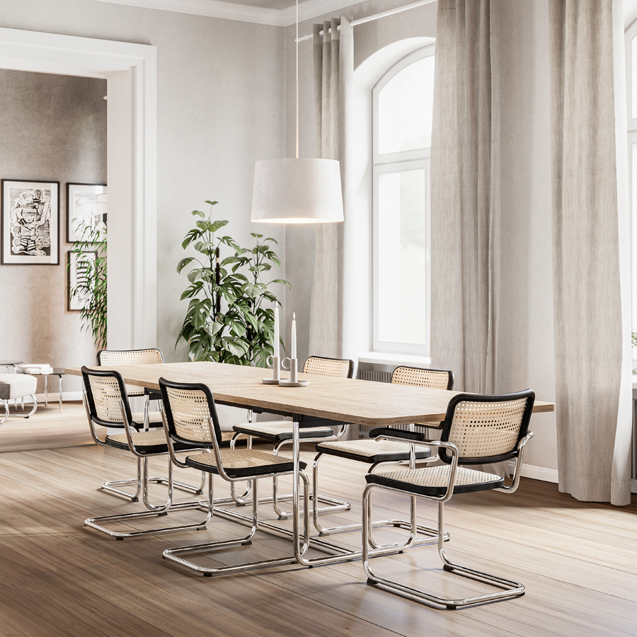 THONET Stahlrohr-Freischwinger - Beispielbild