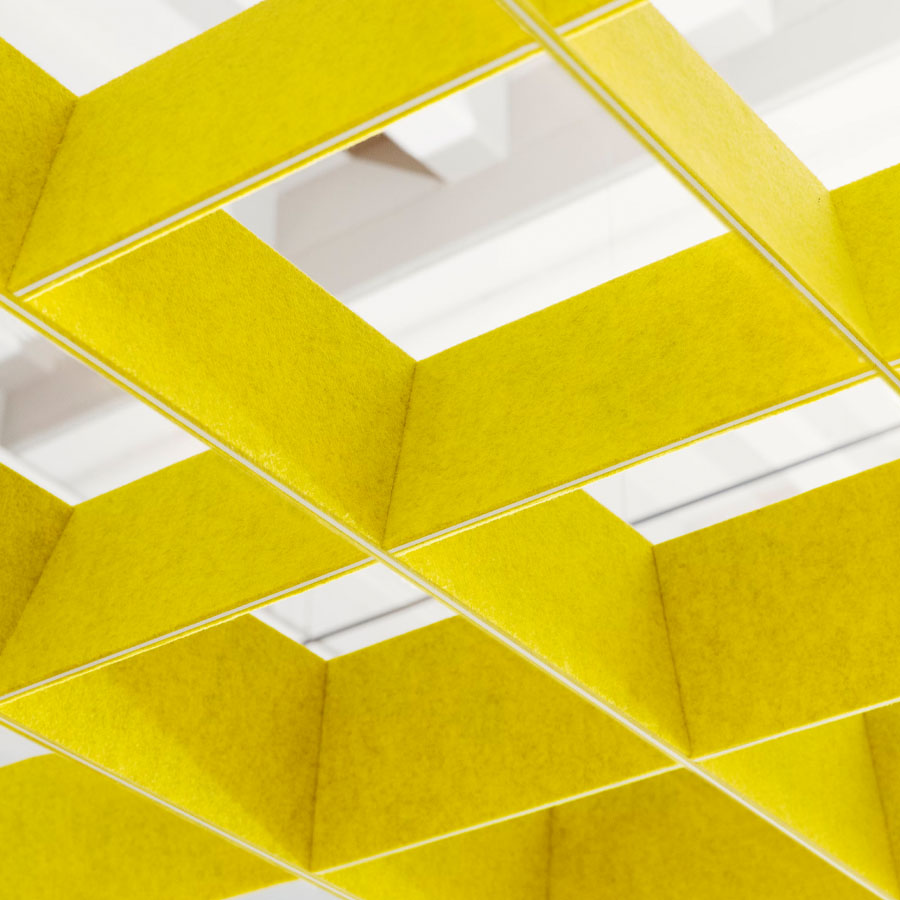 BuzziSpace BuzziGrid | Deckenabsorber | Beispielbild