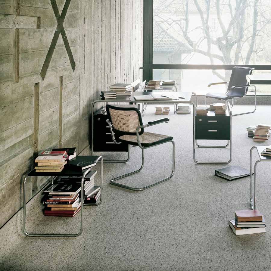 THONET Beistelltische SET B9 a+b schwarz - Beispielbild