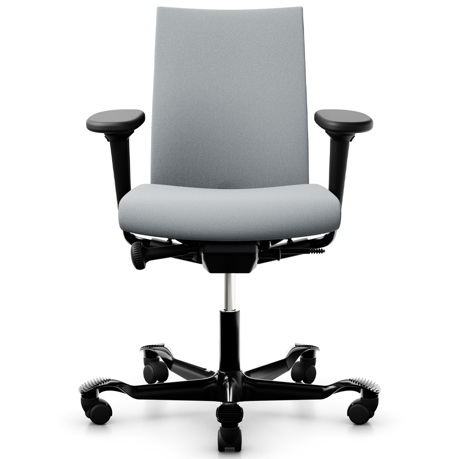 HAG Creed 6004 mit mittelhoher Rückenlehne u. 3D-Armlehnen - Stoff Xtreme hellgrau