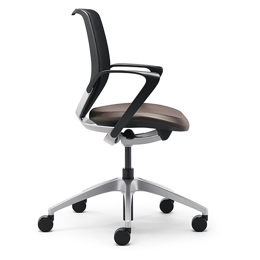 Giroflex 313 Drehstuhl mit Netzrückenlehne - Seitenansicht