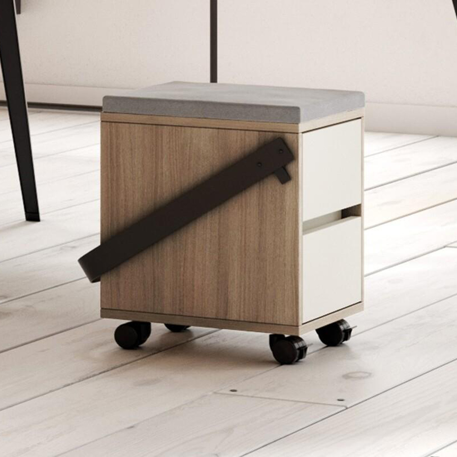 Palmberg Rollcontainer/Sitzhocker FIFFI - Beispielbild