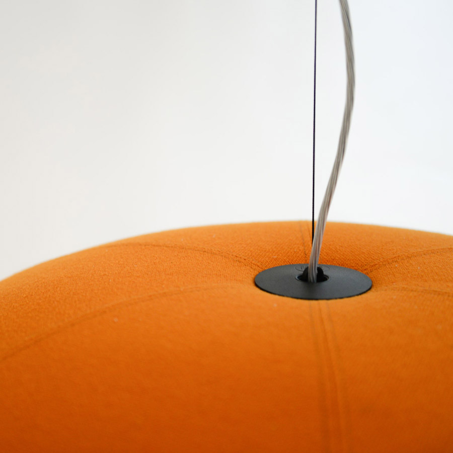 BuzziSpace Dome Pendelleuchte | Gelb | Nahaufnahme