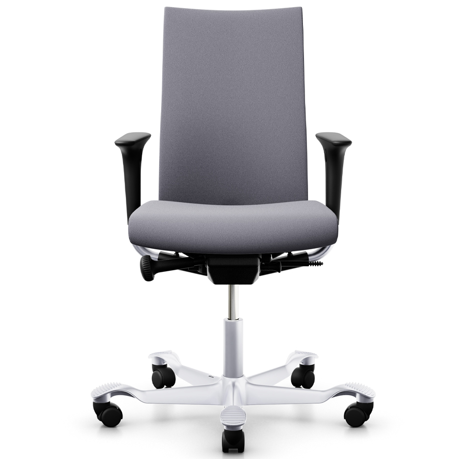 HAG Creed 6006 mit hoher Rückenlehne u. 2D-Armlehnen - Bezug Xtreme grau