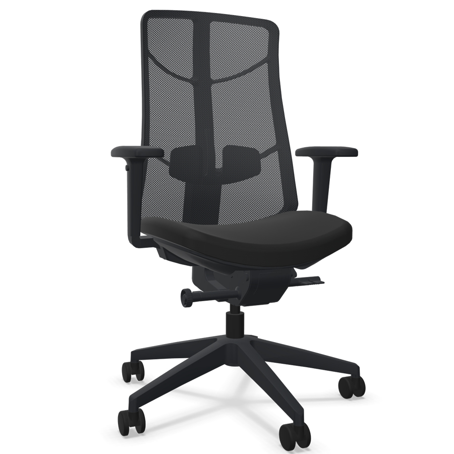 K+N JET.III SE Sonderedition Netzrücken schwarz