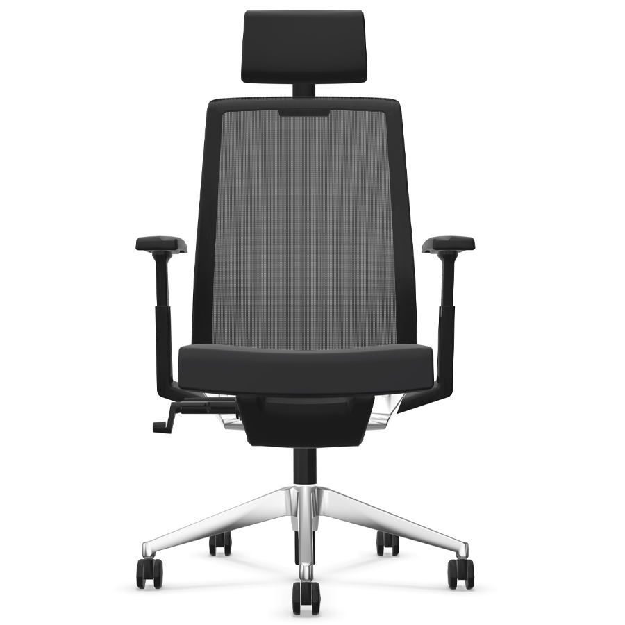 HAWORTH Very (Comfort 62) - Netzrücken mit Kopfstütze und Armlehnen