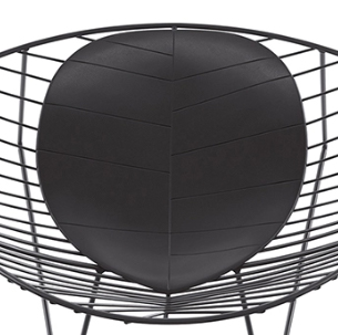 Arper Leaf Sitzkissen aus Polyurethan - Farbe Mokka