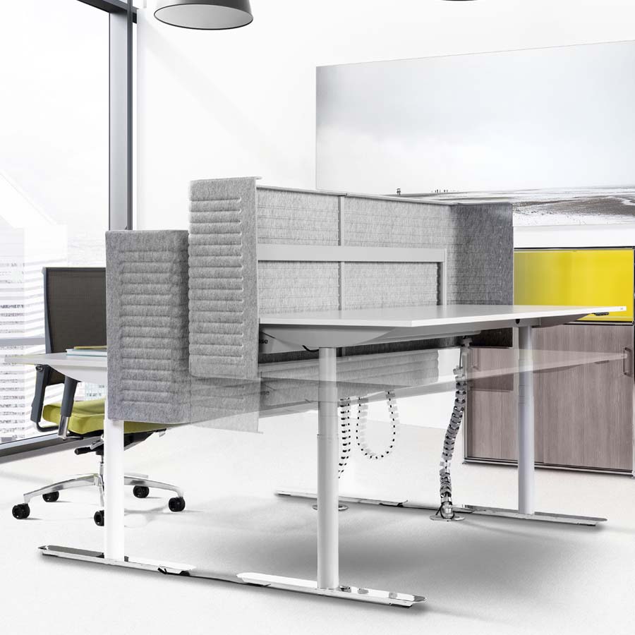 Bosse Solutions M3-Desk Schreibtisch | Weiß | Beispielbild