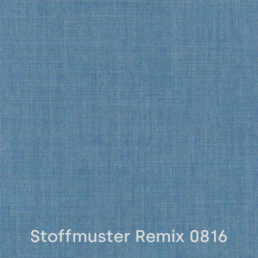 Abverkauf: HAG CAPISCO 8106 | Wollstoff Remix 816 blau | Gestell silber