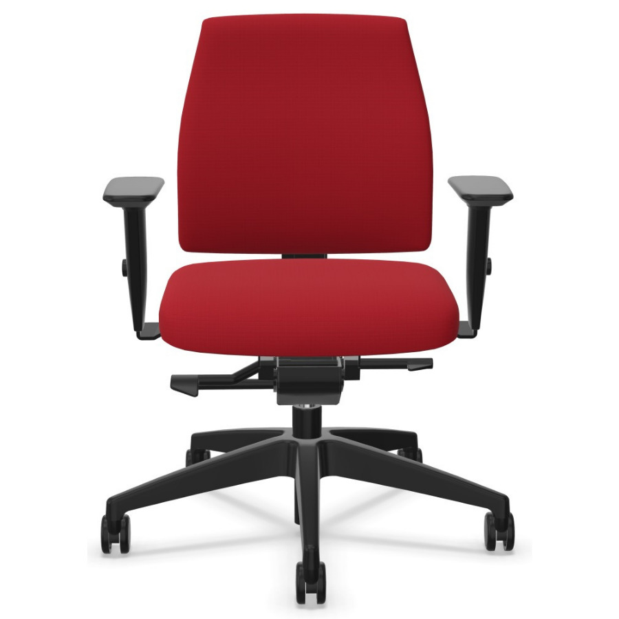 Interstuhl Goal (102G) Bürostuhl Farbe feuerrot