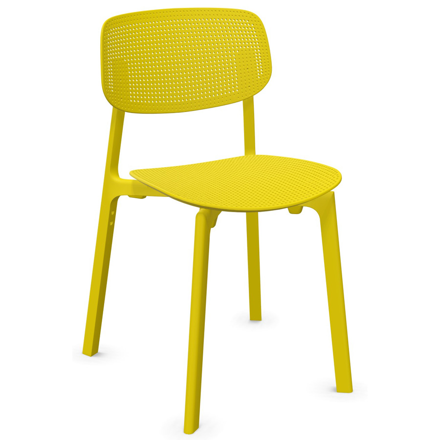 Kristalia COLANDER Chair Zinkgelb
