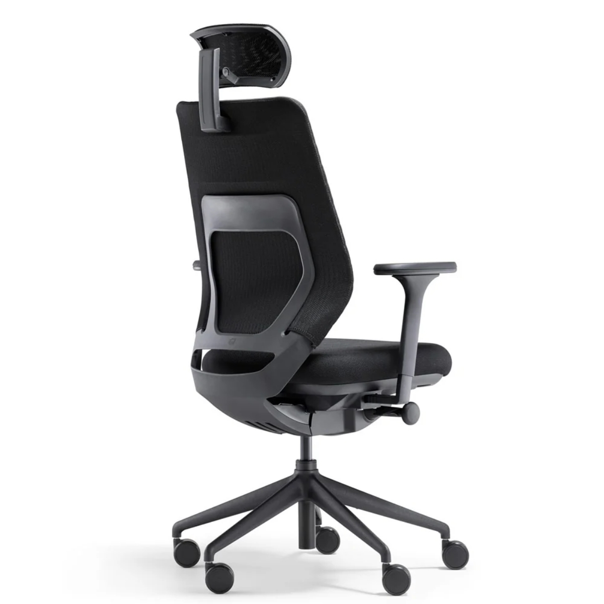 FM Asiento schwarz mit Kopfstüzte