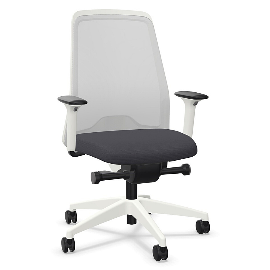 Interstuhl EVERYis1 (EV211) weiß eisengrau