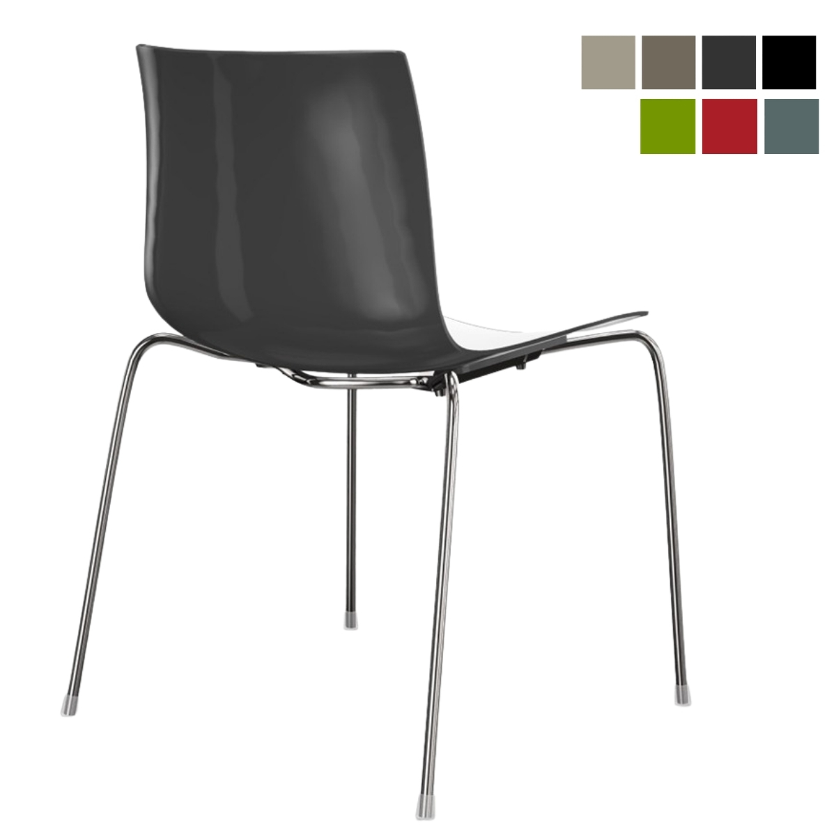 Arper CATIFA 46 0278 zweifarbig schwarz