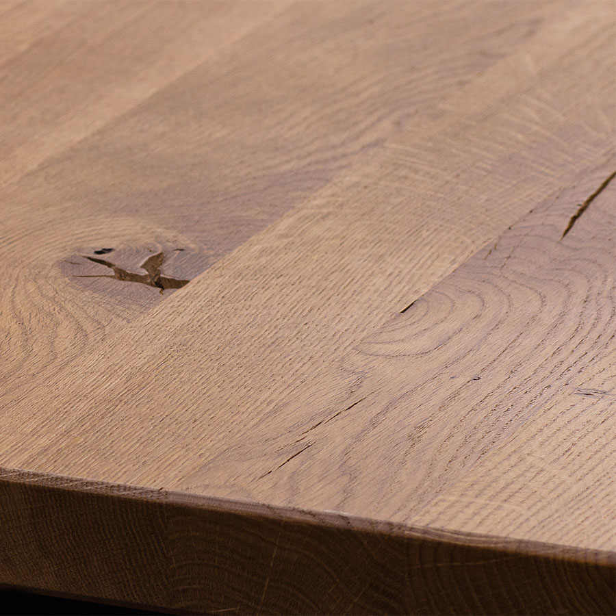 Bejot TB Konferenztisch Tischplatte aus Massivholz Eiche