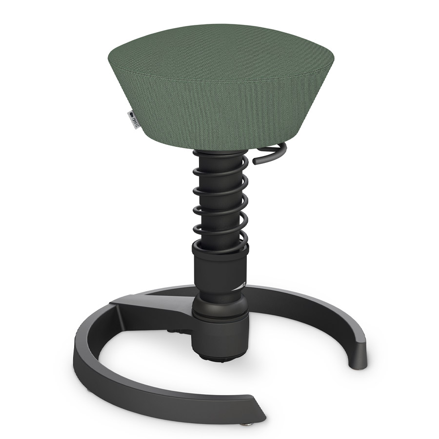 Aeris Swopper Cura blassgrün meliert | Gestell schwarz | Gleiter