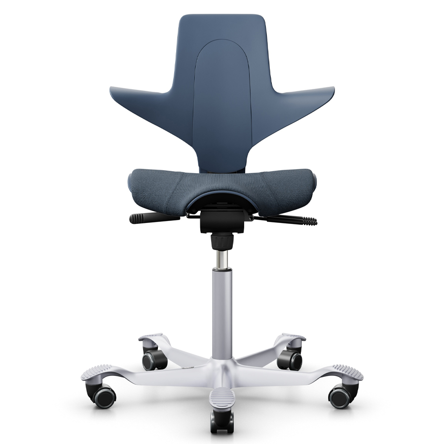 HAG Capisco PULS 8020 | Blueberry | Cura blau | Gestell silber