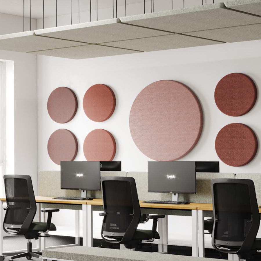 Bejot Selva Wall Akustik Wandpaneel rund - Beispielbild