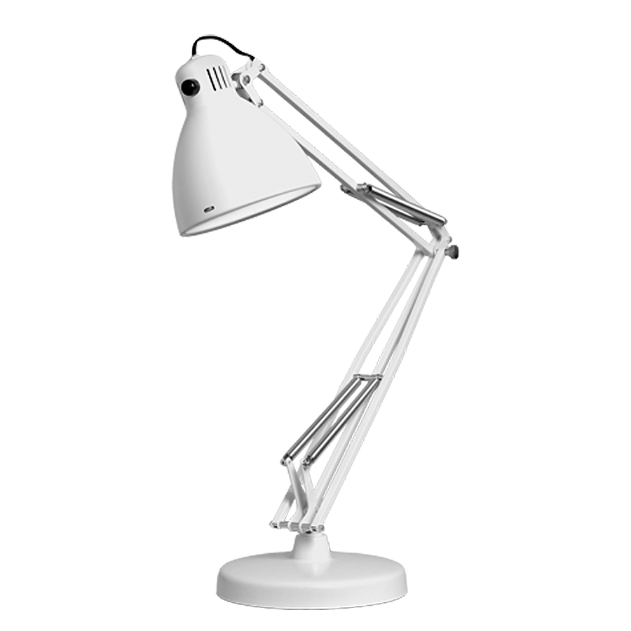 GLAMOX Luxo L1 Tischleuchteweiß Halogen E27 - optionaler Standfuß