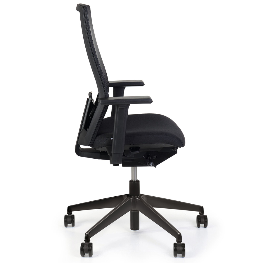 König+Neurath JET II SP Bürodrehstuhl mit Netzrücken - Seitenansicht