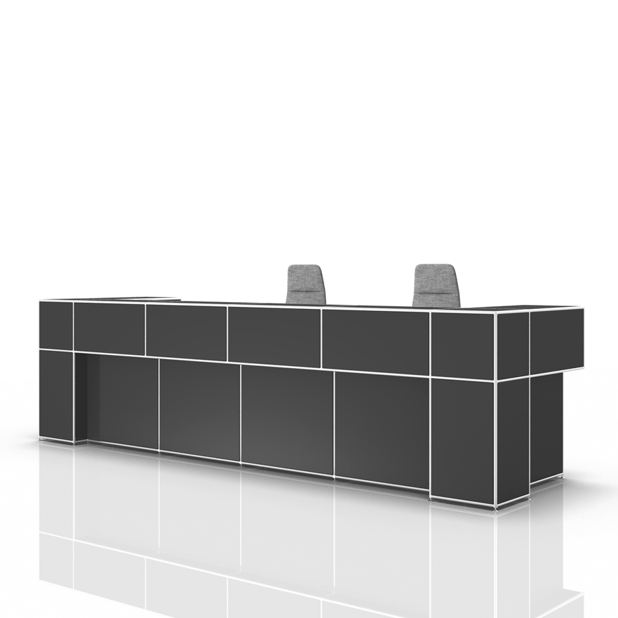 Bosse Modul Space Empfangstheke 11 schwarz