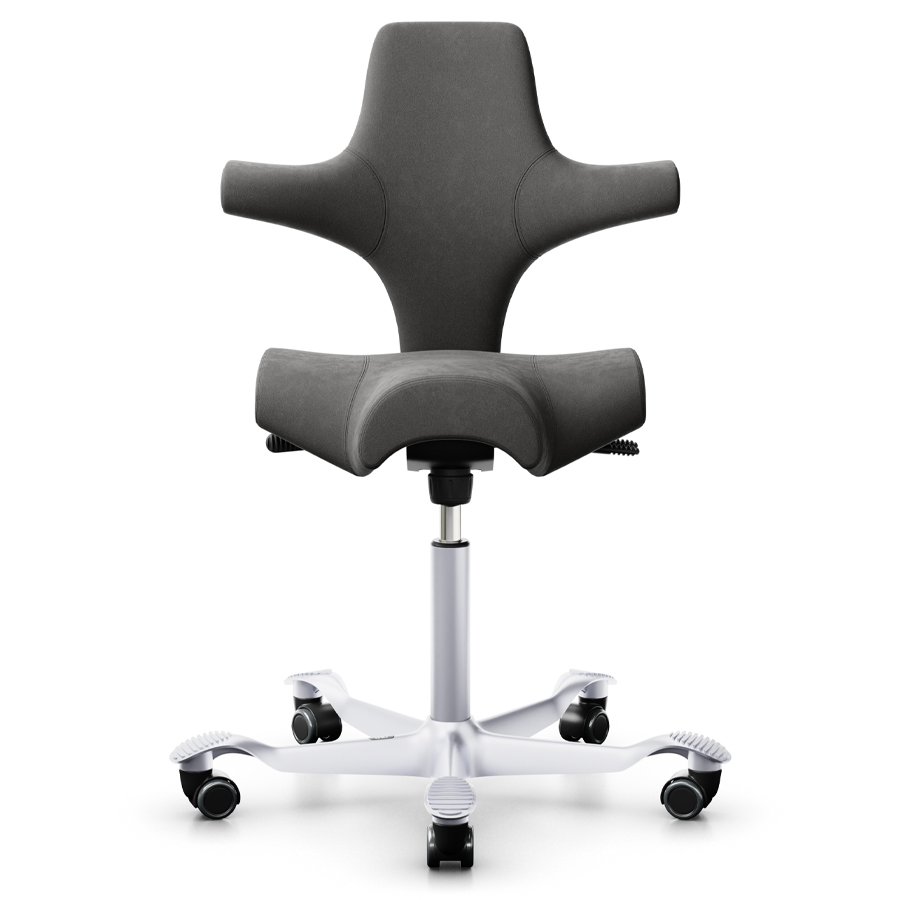 HAG CAPISCO 8106 - Stoff Comfort+ 0049 - Gestell silber - Frontansicht