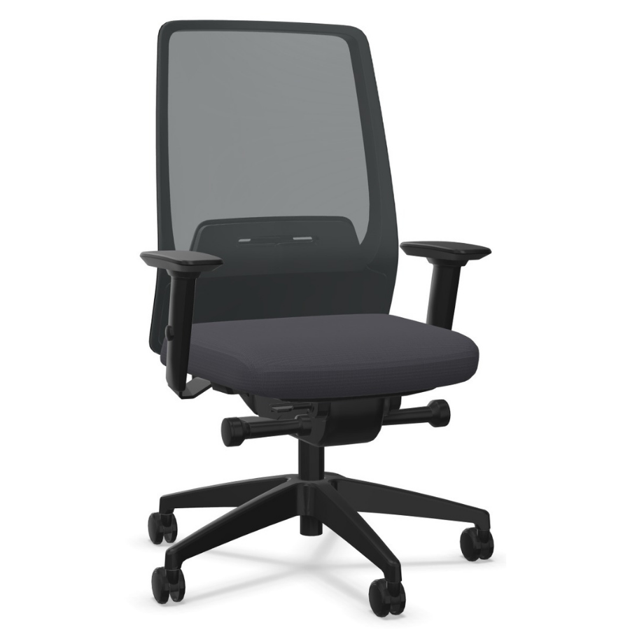 Interstuhl AIMis1 AM26E Netzfarbe anthrazit Polsterfarbe eisengrau