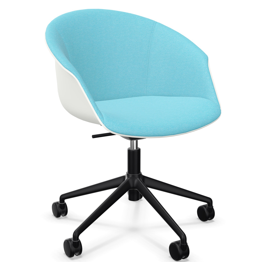 Interstuhl SHUFFLEis1 SU356 - pastelltürkis Sitzfläche