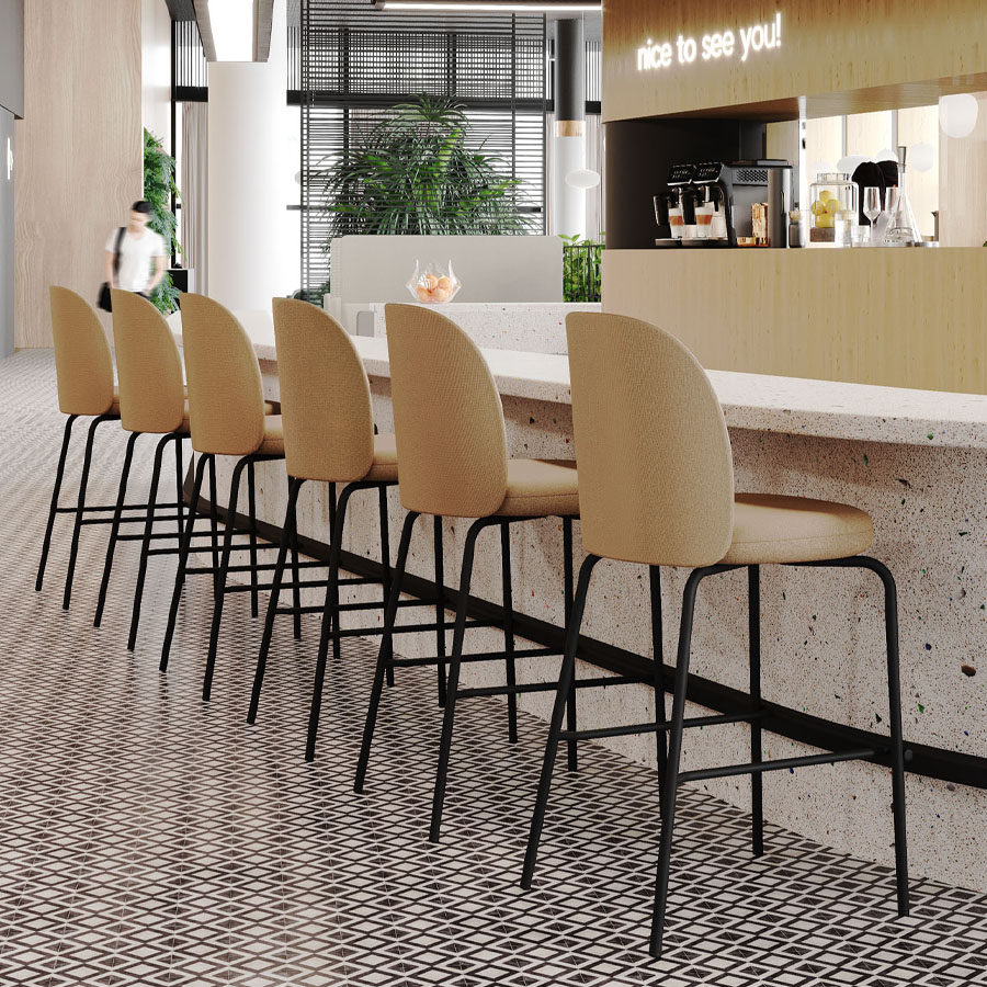 Bejot Flos FS K Barhocker | Vierfußgestell | verschiedene Größen | Konfigurator